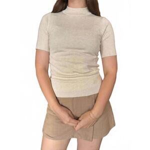 NEW KLD. SIGNATURE "you hold it all" mock neck top in black